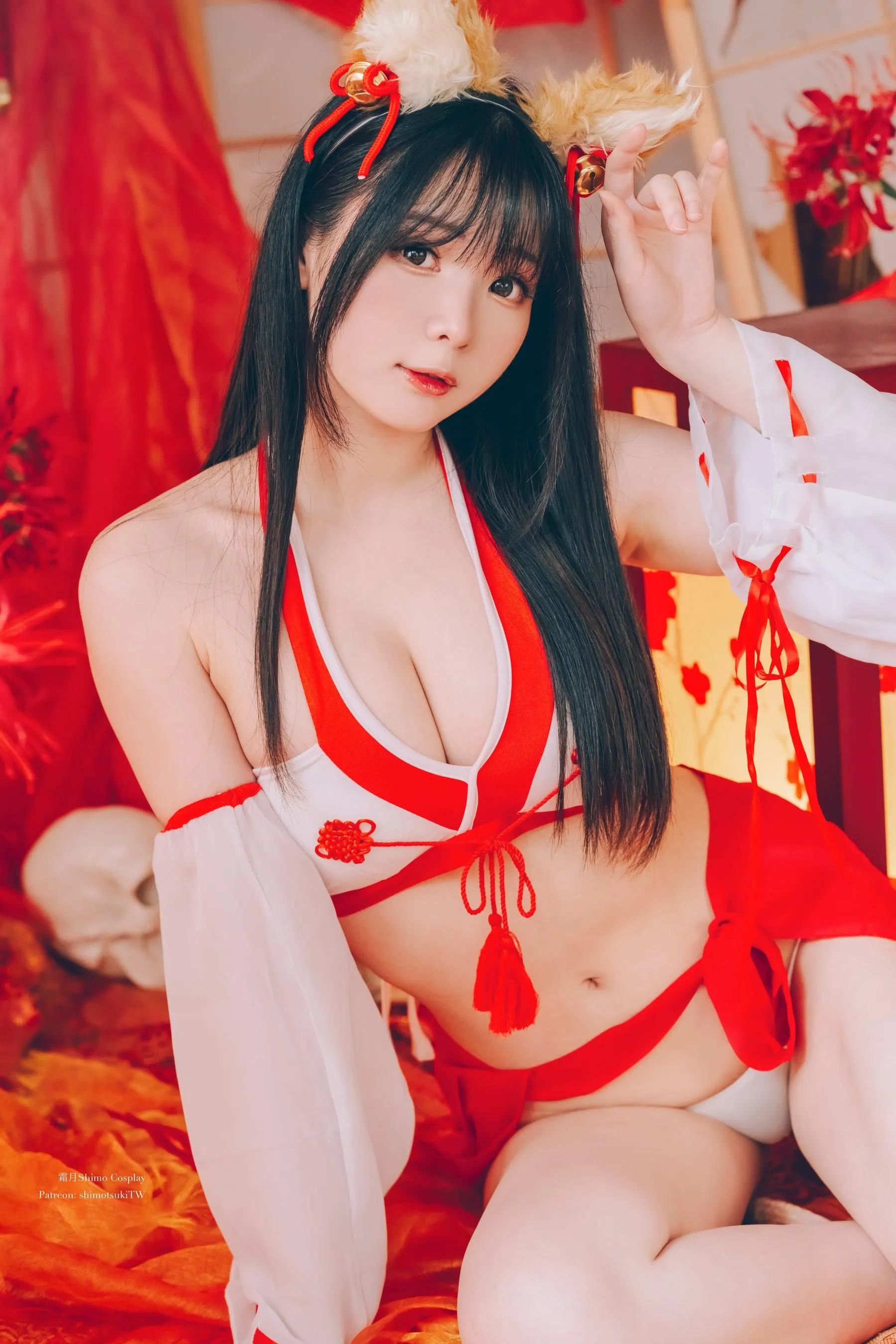 霜月shimo – NO.69 Fox Miko [15P]插图4